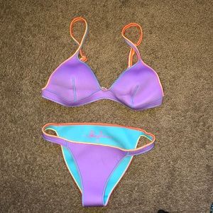 Beach bunny neoprene bathing suit